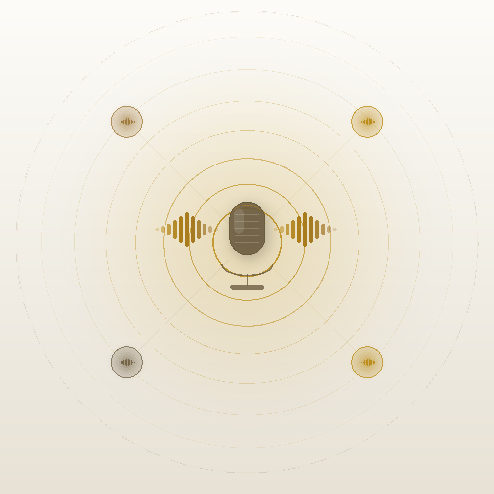 Voice-first interaction illustration